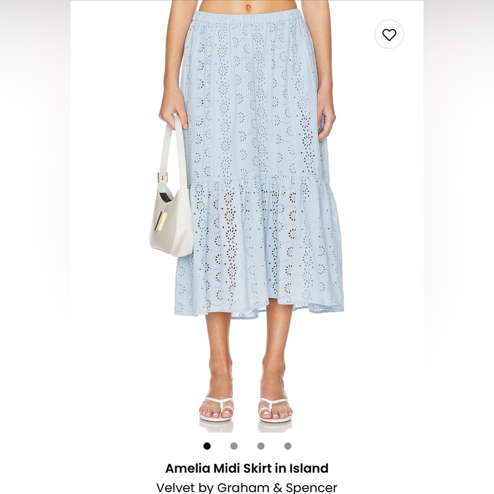 Velvet by Graham & Spencer Amelia Midi Skirt